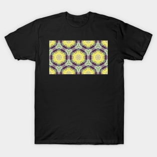 colorful geometrical abstract art tile pattern T-Shirt